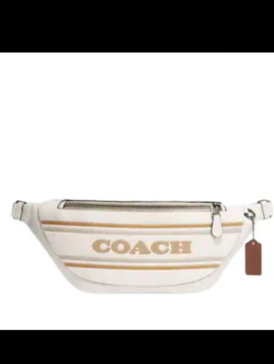 Coach Handbags - ✨️NWOT✨️ Coach Warren Belt Bag, Chalk & Brown, 2022, $378 MSRP